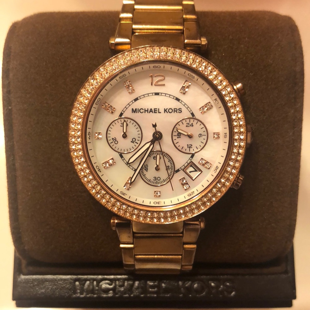Gold Michael Kors Watch